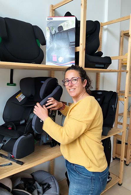 Servicios integral de asesoramiento, instalación, revisión y reinstalación de sillas de coches en Valladolid