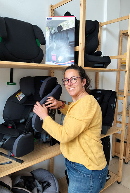 Servicios integral de asesoramiento, instalación, revisión y reinstalación de sillas de coches en Valladolid