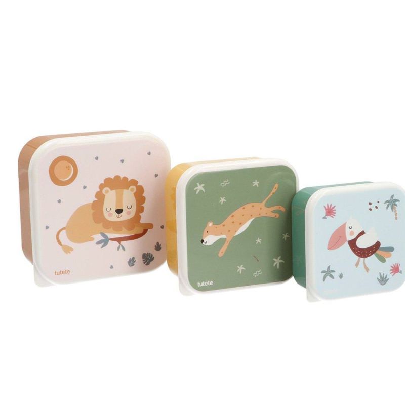 3 Cajitas Almuerzo para niños